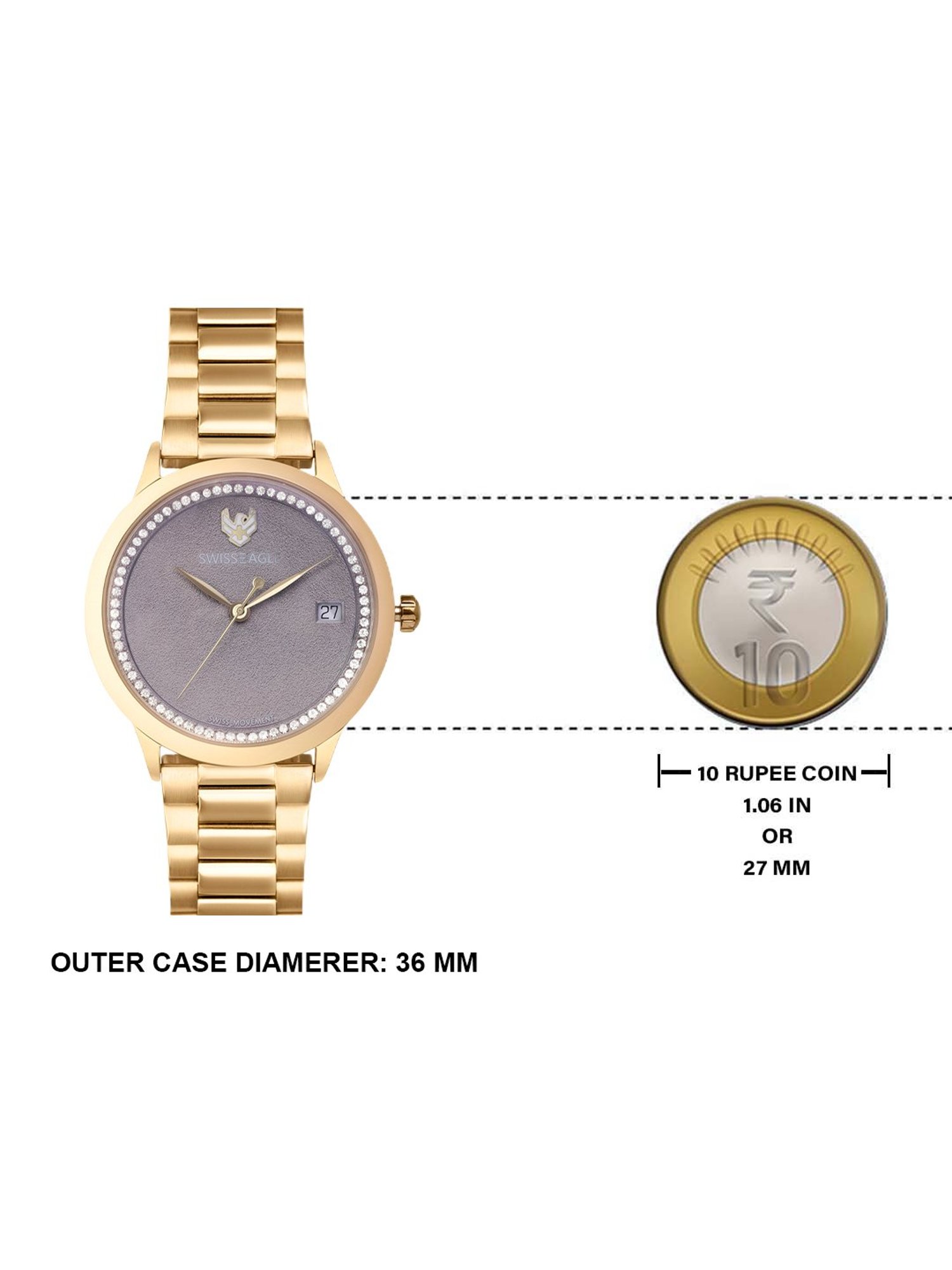 Swiss Eagle SE-9166-33 Analog Watch for Women