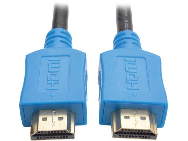 Tripp Lite High-Speed HDMI Cable with Digital Video and Audio, Ultra HD 4K x 2K (M/M), Green, 10 ft. (P568-010-GN)