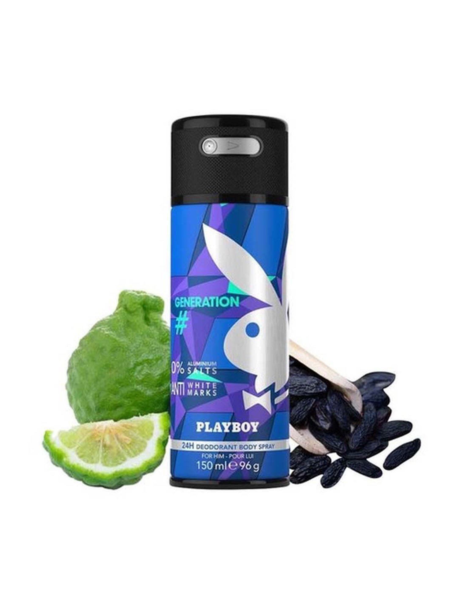 Playboy Generation Man Deodorant Spray (Pack of 5)
