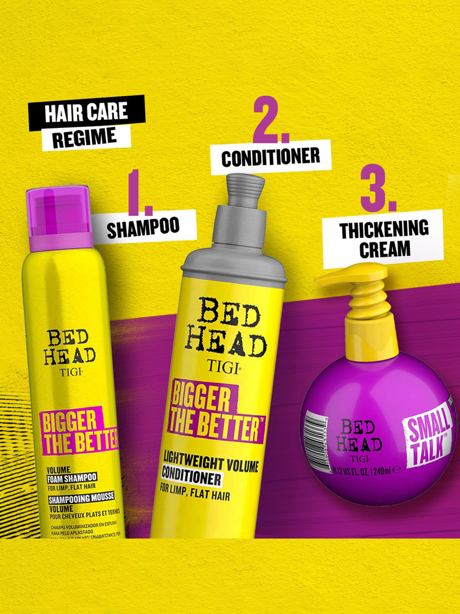 Bed Head TIGI Bigger The Better Lightweight Volume Hair Conditioner - 300 ml