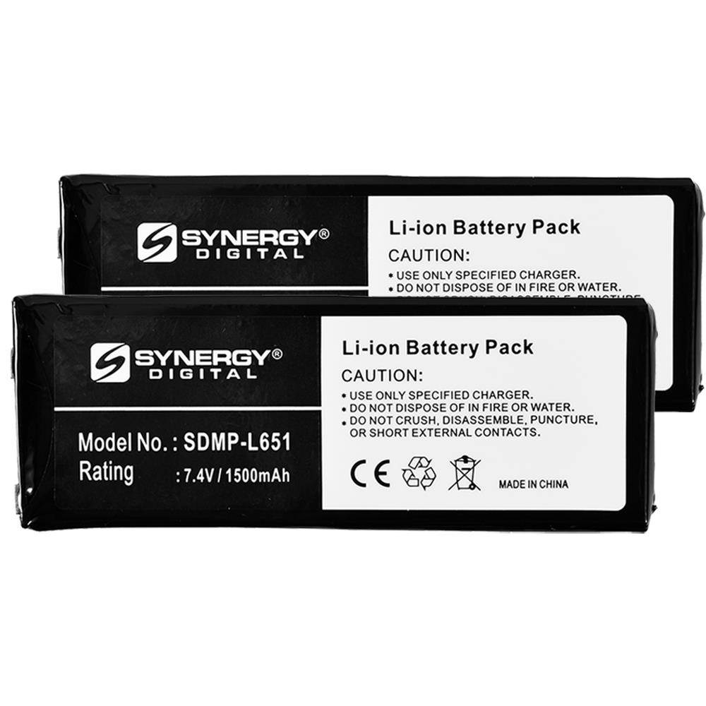 Cobra microTALK LI7020 2-Way Radio Battery Combo-Pack includes: 2 x SDMP-L651 Batteries
