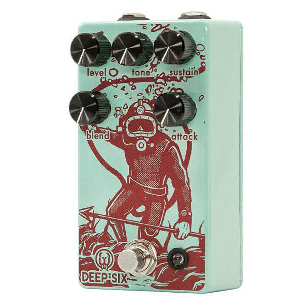 Walrus Audio Deep Six V3 Compressor Guitar Effect Pedal