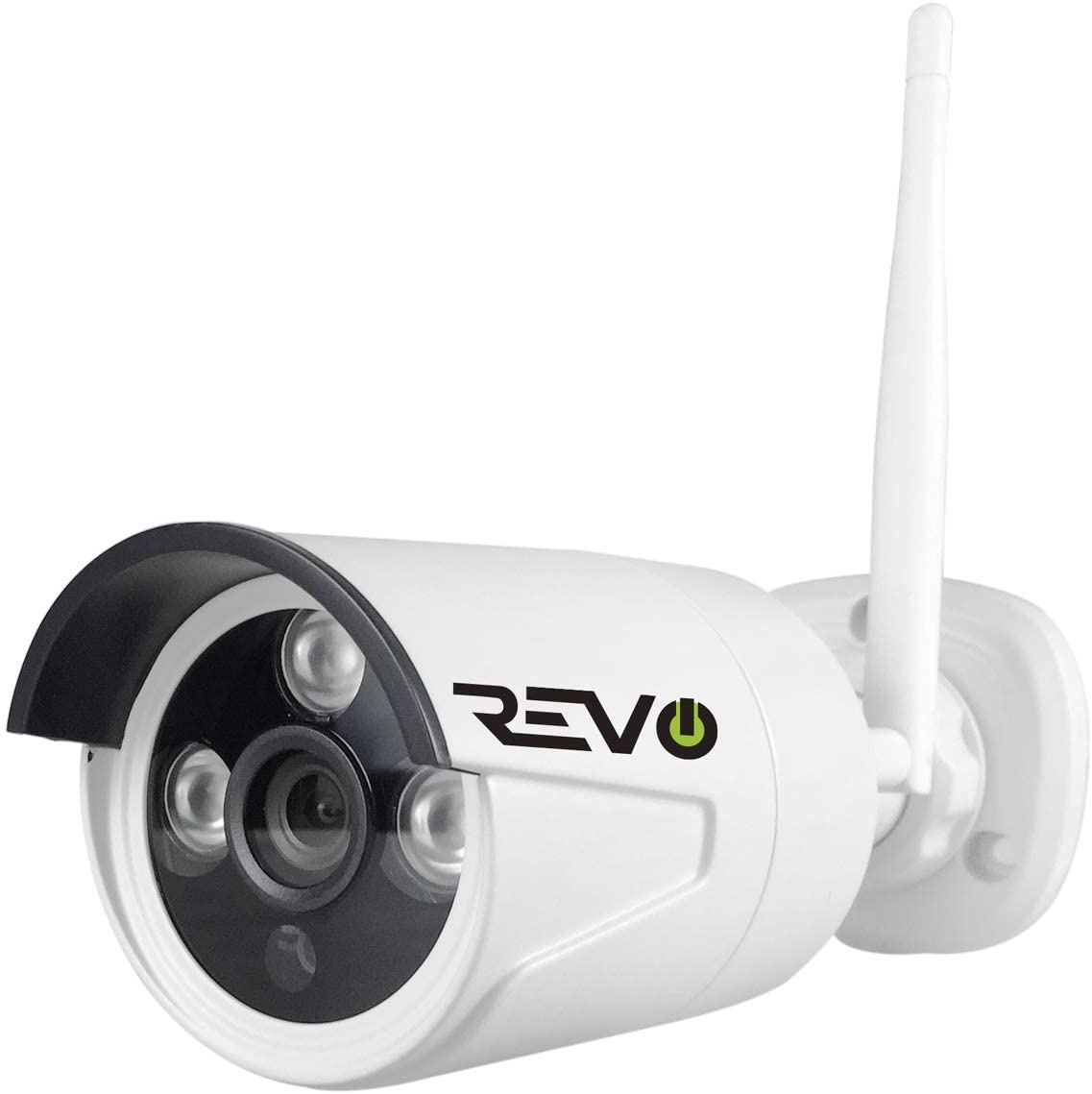 REVO America Wireless Security System 12'' Combo Unit, Built-In 4CH. 1TB HDD Wireless NVR, 4 x 1080P In/Outdoor Wireless Bullet Cameras - Remote Access Via Smart Phone, Tablet and Pc RW41CMB12B4G-1T