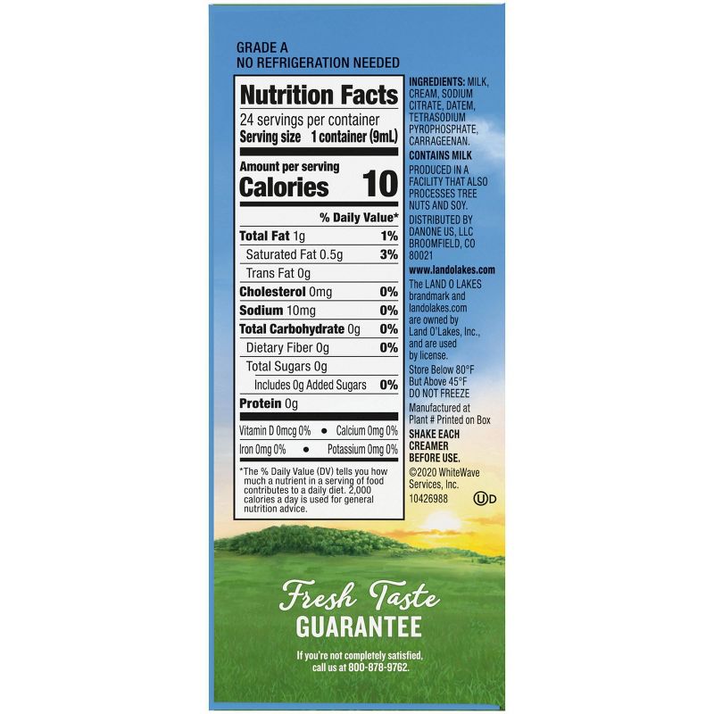 Land O' Lakes Mini Moo's Half & Half Coffee Creamer - 24ct