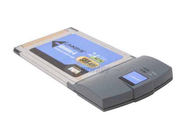 LINKSYS WPC54GX4 Wireless-G Notebook Adapter with SRX400