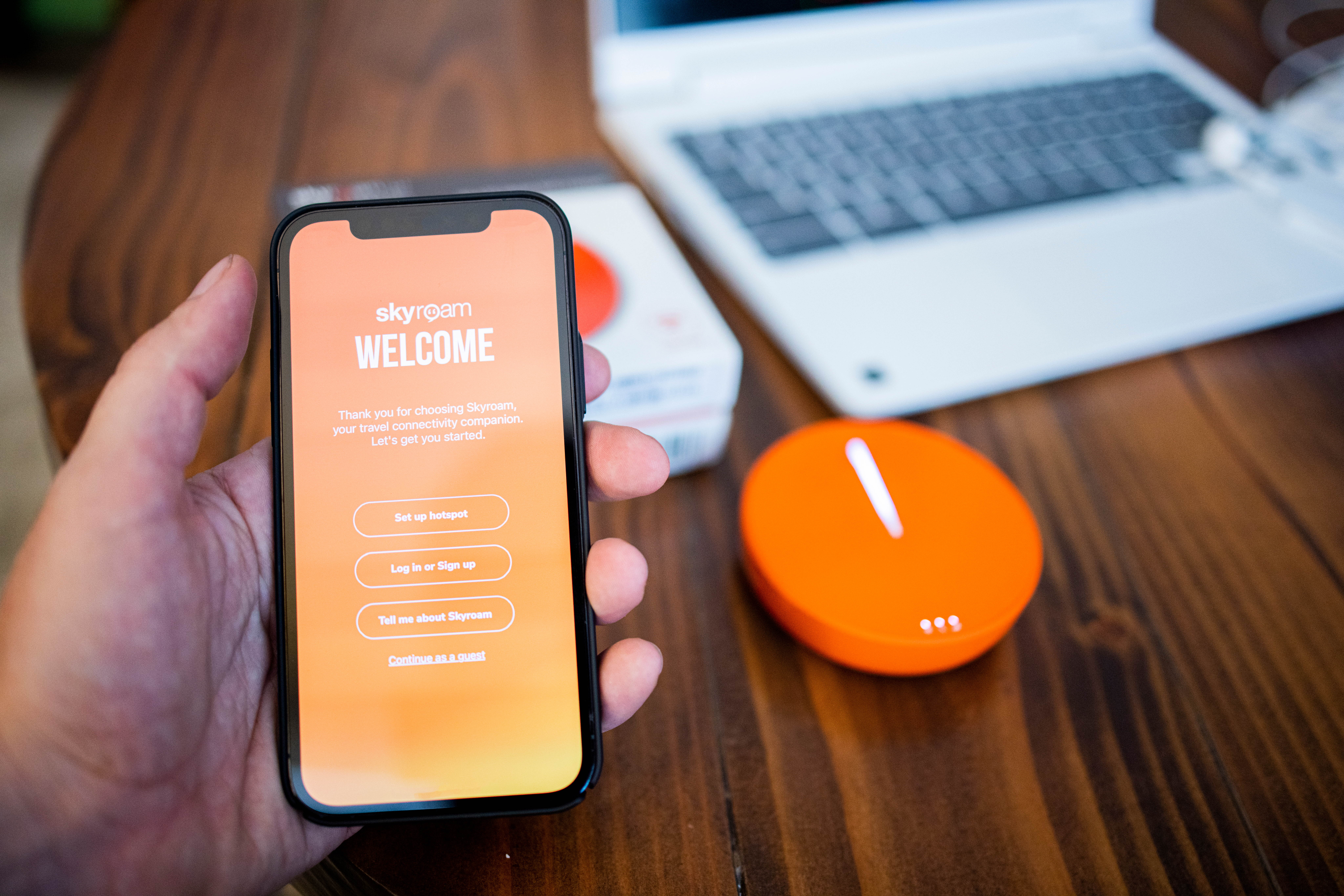 Skyroam Solis Lite: International Mobile WiFi Hotspot | Global SIM-Free 4G LTE | Coverage in 130+ Countries | Get Data by The Day, Month, or GB | Free Case