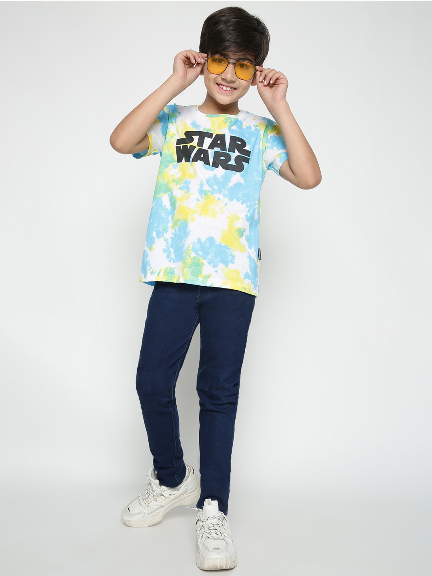 Lil Tomatoes Kids Multicolor Printed T-Shirt