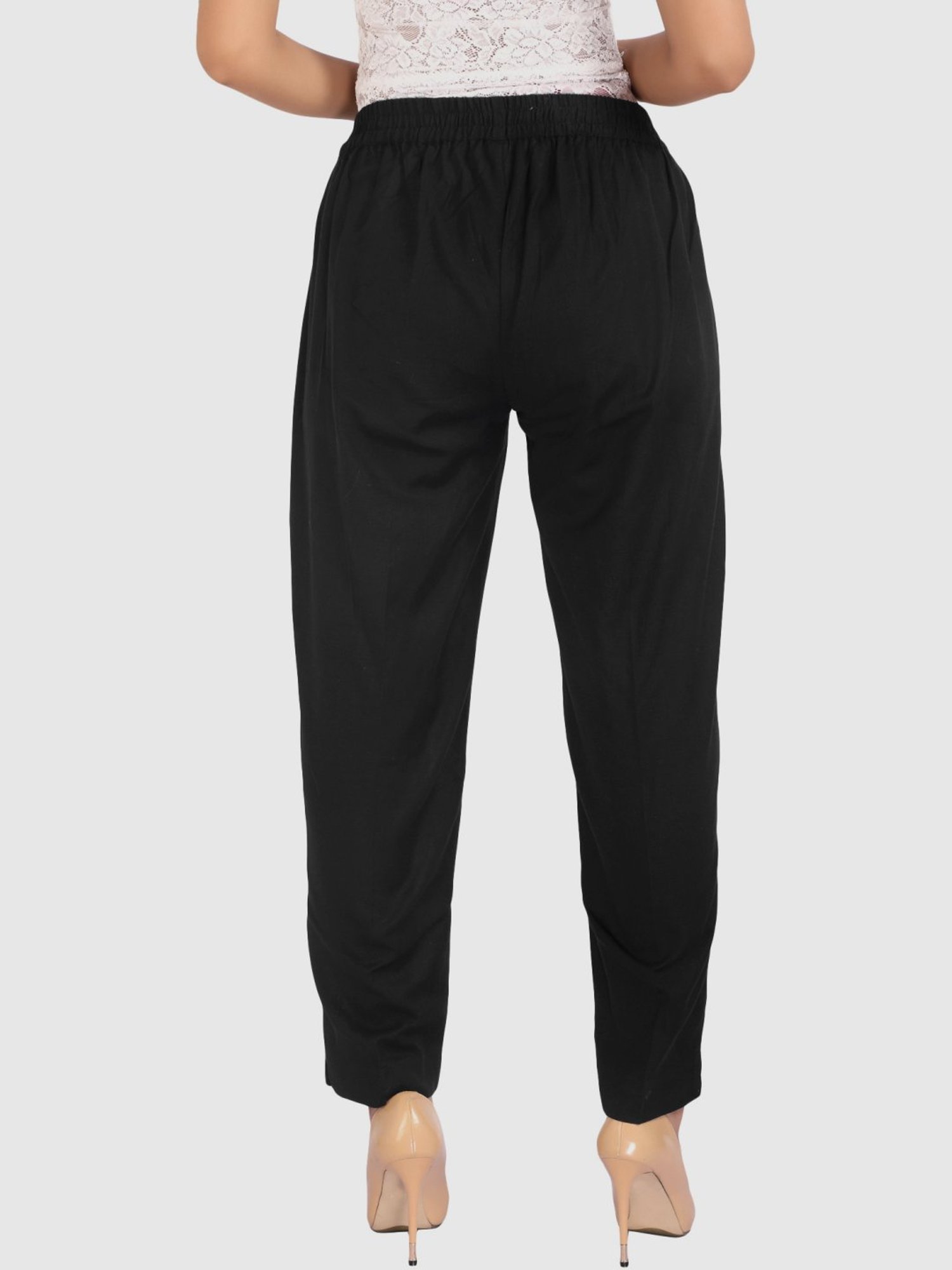 Cotton Culture Black Cotton Pants