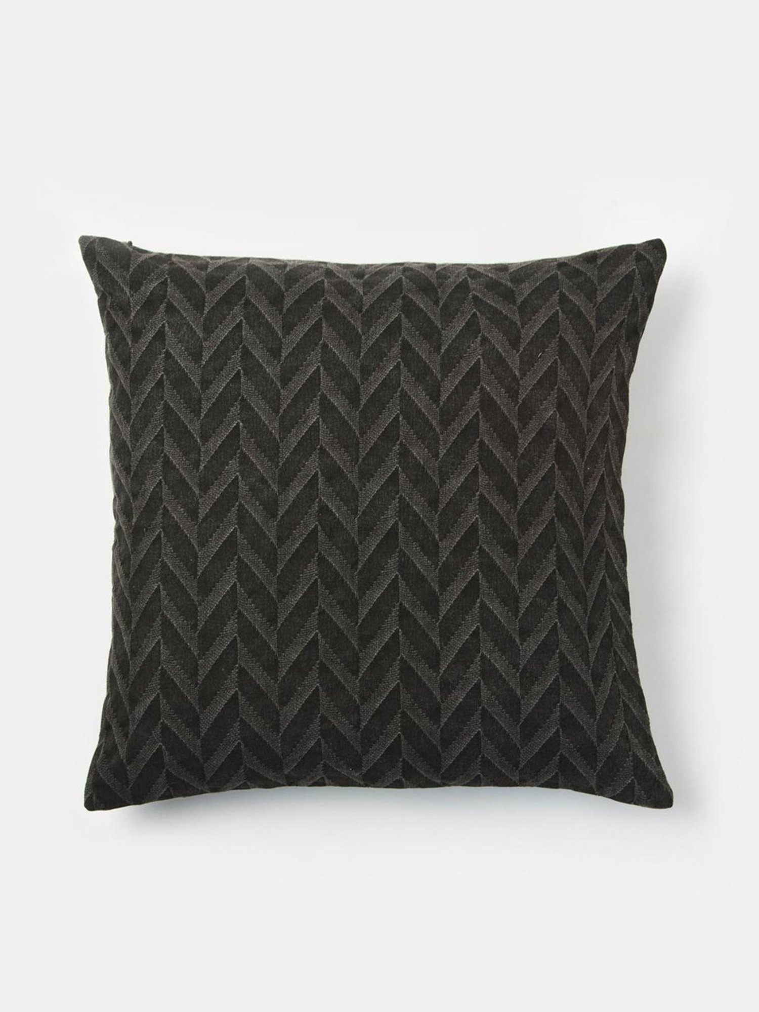 Fabindia Grey Cotton 100 TC 265 GSM Cushion Cover