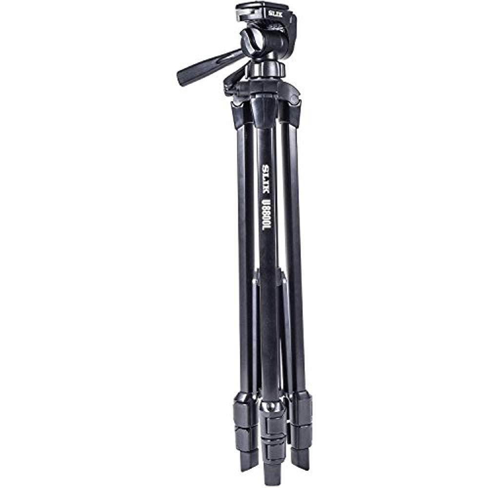 Slik U8800L Lightweight 3-Section Aluminum Tripod with Hybrid 3-Way Pan Head
