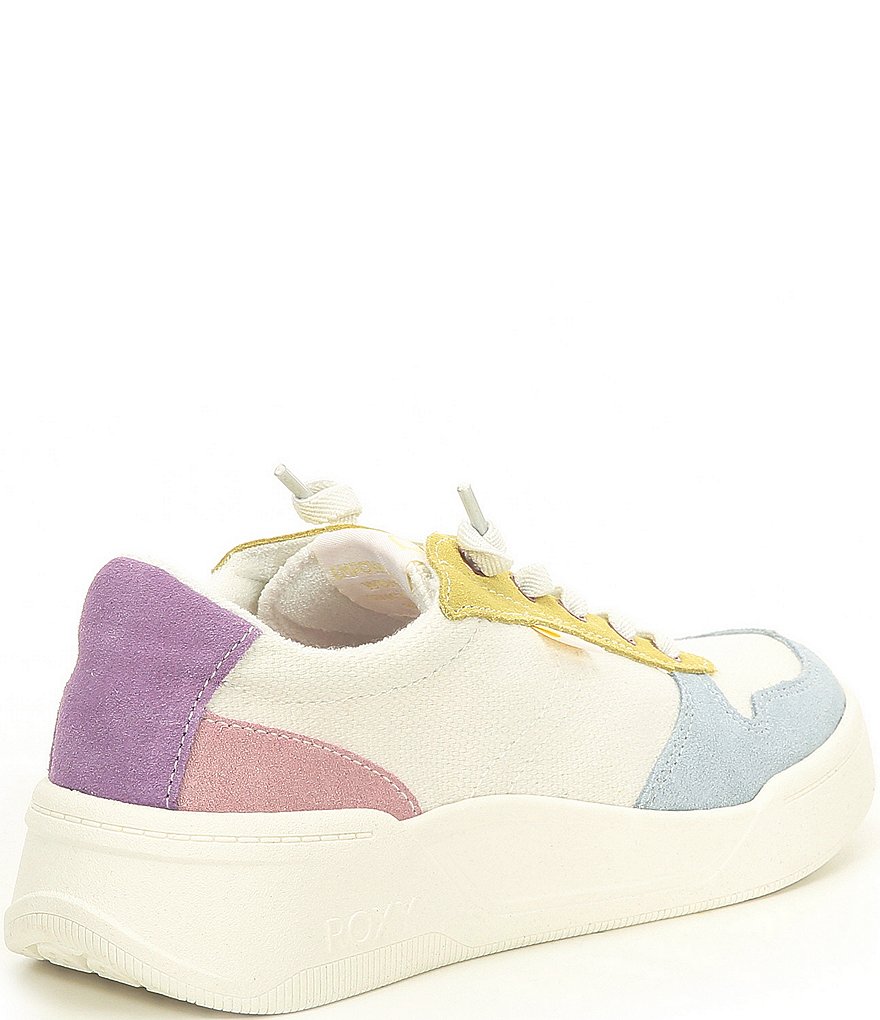 Roxy Women's Harper Colorblock Lace-Up Sneakers