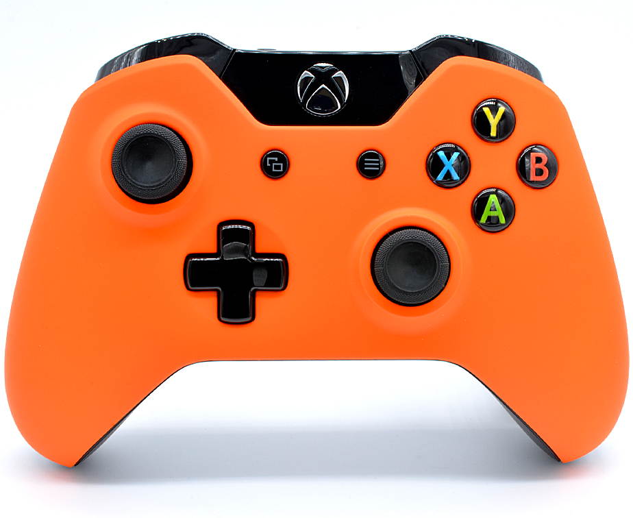 Xbox One Soft Touch Orange CUSTOM Wireless Controller