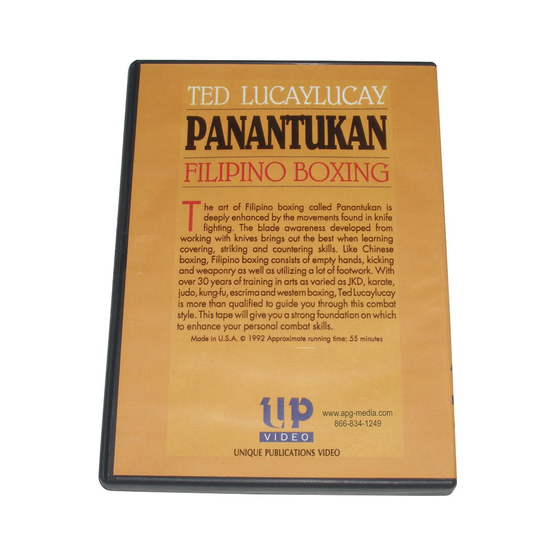 Panantukan DVD Ted Lucaylucay PANT-D filipino boxing escrima kali arnis