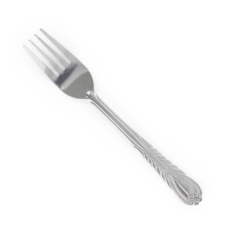 Gibson Jasper 6 Piece Stainless Steel Dinner Fork Set