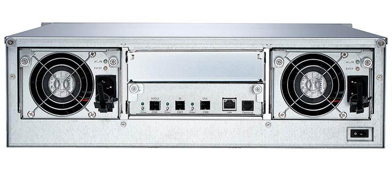 RAID Machine S5316RM 16-bay 12G SAS Rackmount JBOD Single Expander