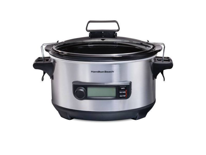 Hamilton Beach 6qt Slow Cooker - Silver