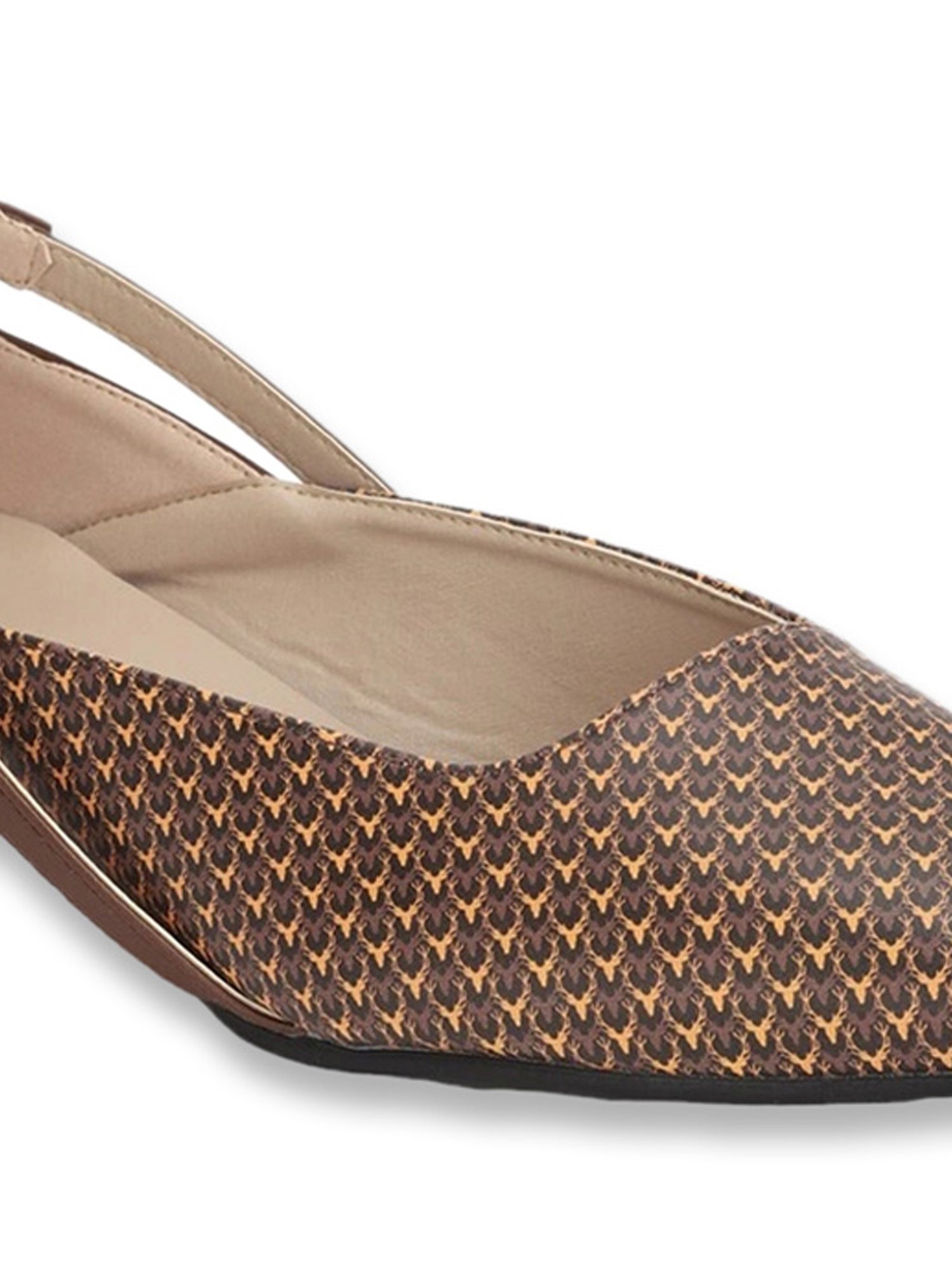 Flat N Heels Women's Pink Stiletto Pumps