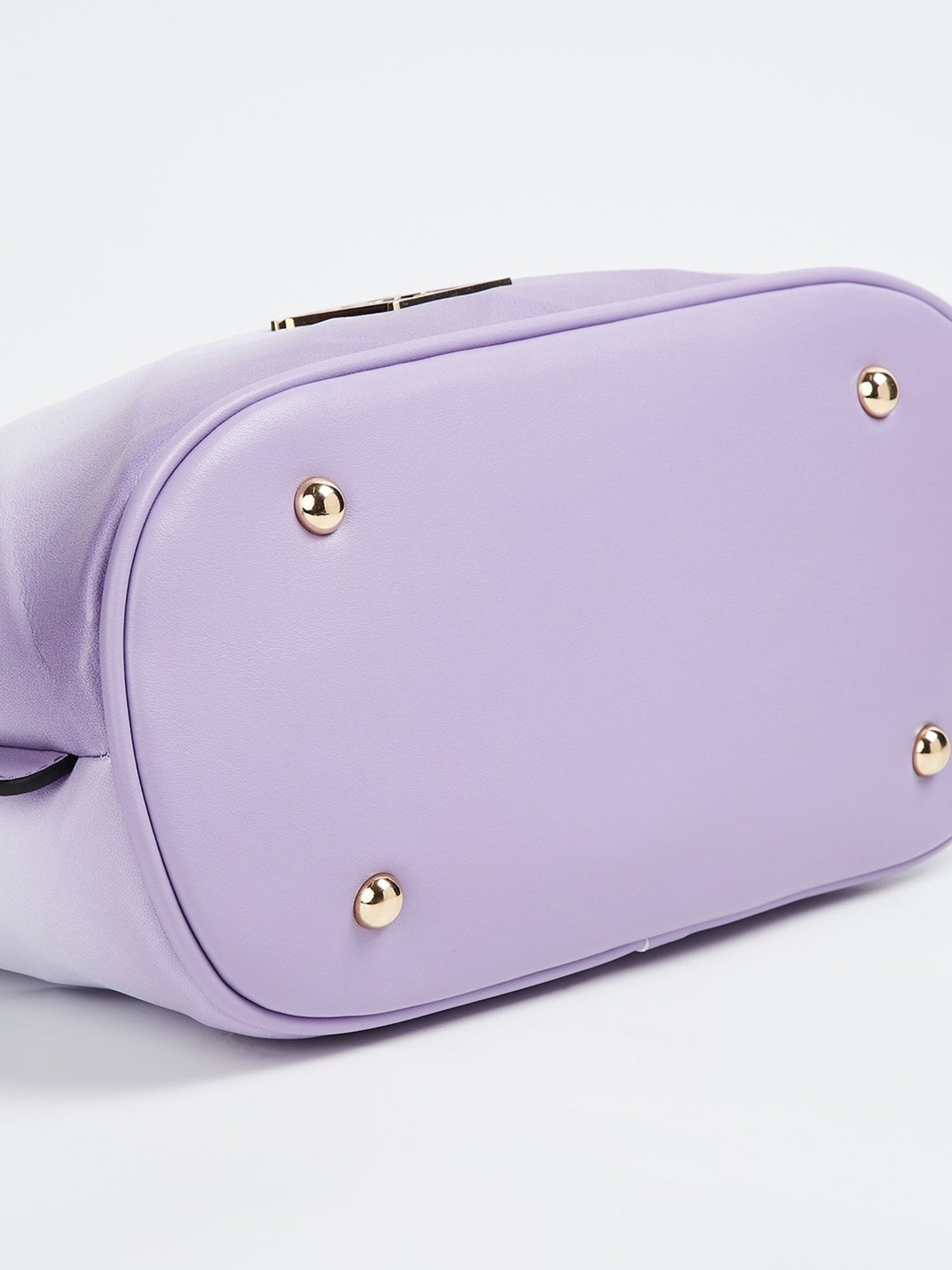 Elle Lilac Textured Hobo Bag