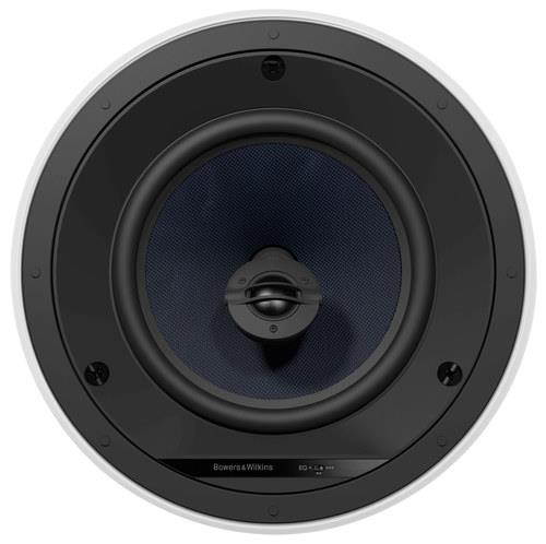 8" 2-Way In-Ceiling Speakers (Pair) - White/Black