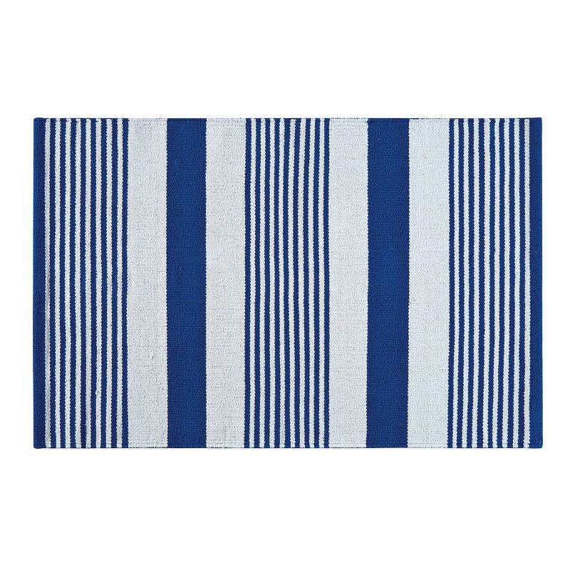 2'2"X4' Jacquard Woven Accent Rugs Pewter/Dark Green - Weave & Wander