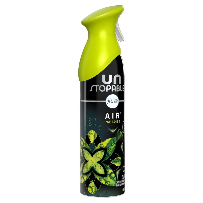 Febreze Unstopables Air Effects Odor-Eliminating Air Freshener Paradise - 8.8 oz - Aerosol Can