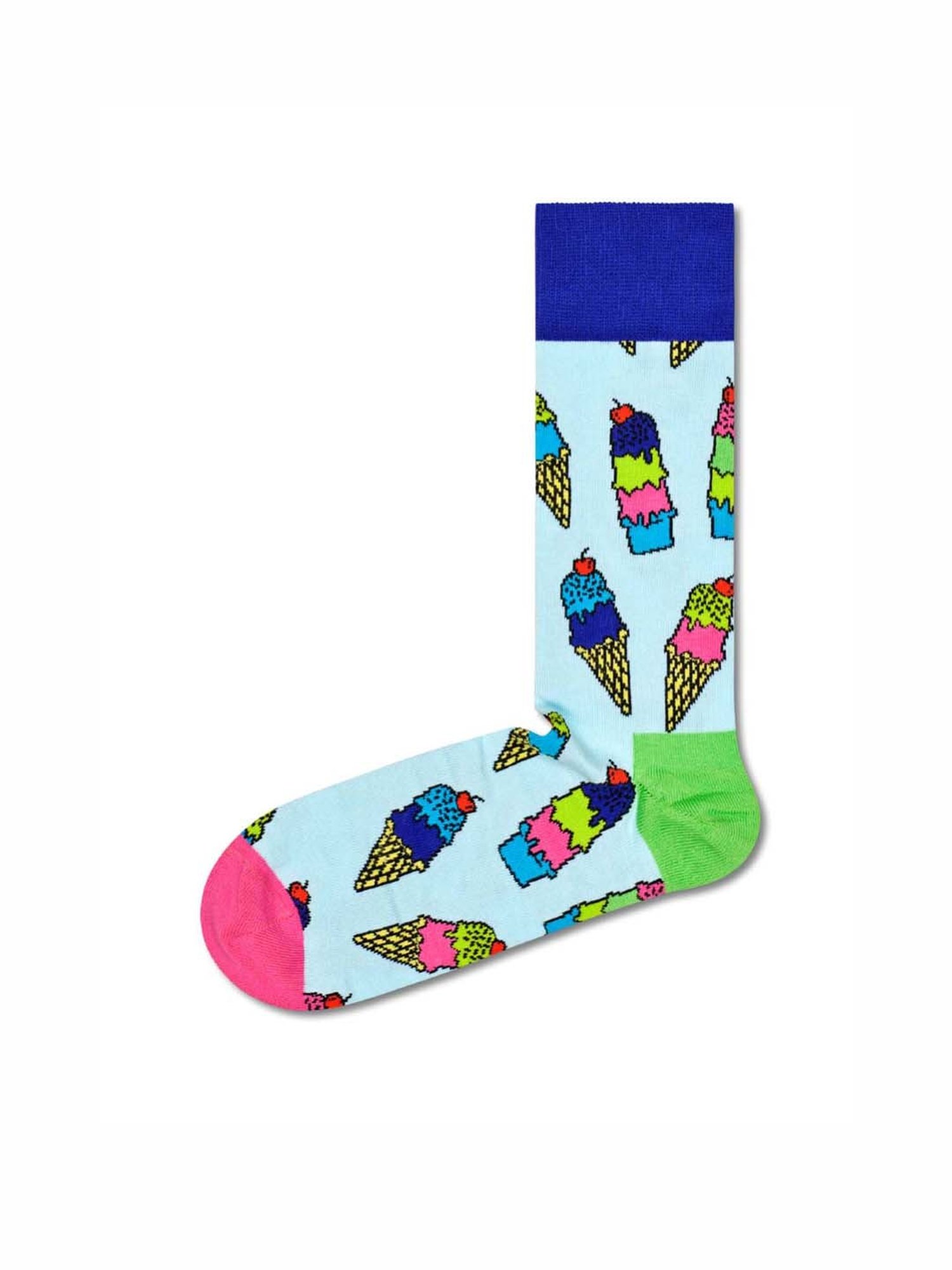 Happy Socks Sunny Day Multicolor Cotton Printed Socks (41-46) - Pack of 2