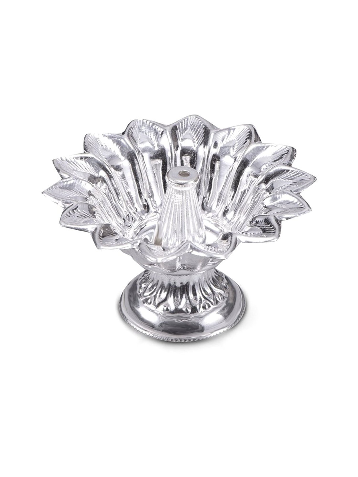 Joyalukkas 92.5 Sterling Silver Diya Stand - 40.2 gm
