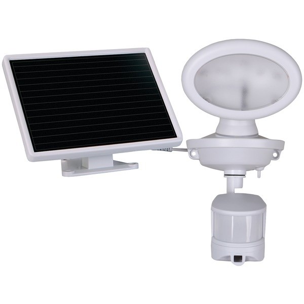 Maxsa - 44643-CAM-WH - MAXSA Innovations 44643-CAM-WH Solar-Powered Security HD Video Camera and Spotlight