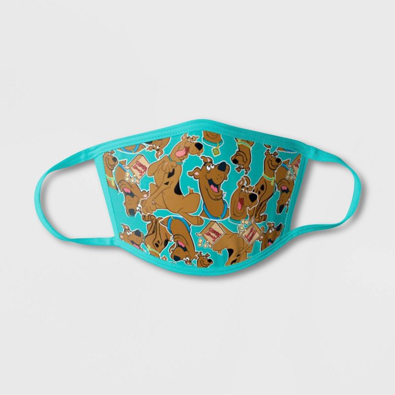 Kids' 3pk Scooby Doo Face Mask