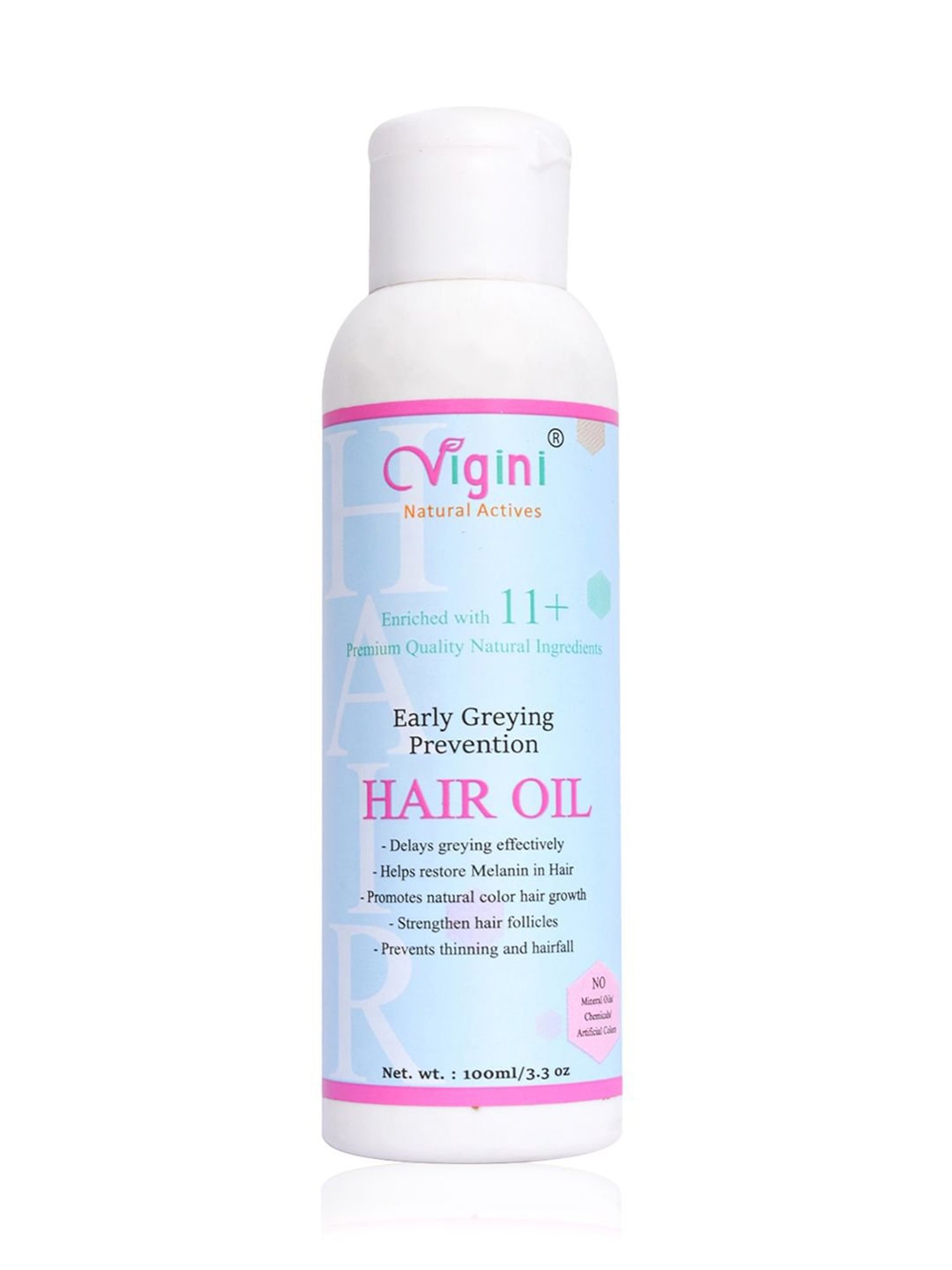 Vigini Anti Early Greying Prevention Hair Oil - 100 ml