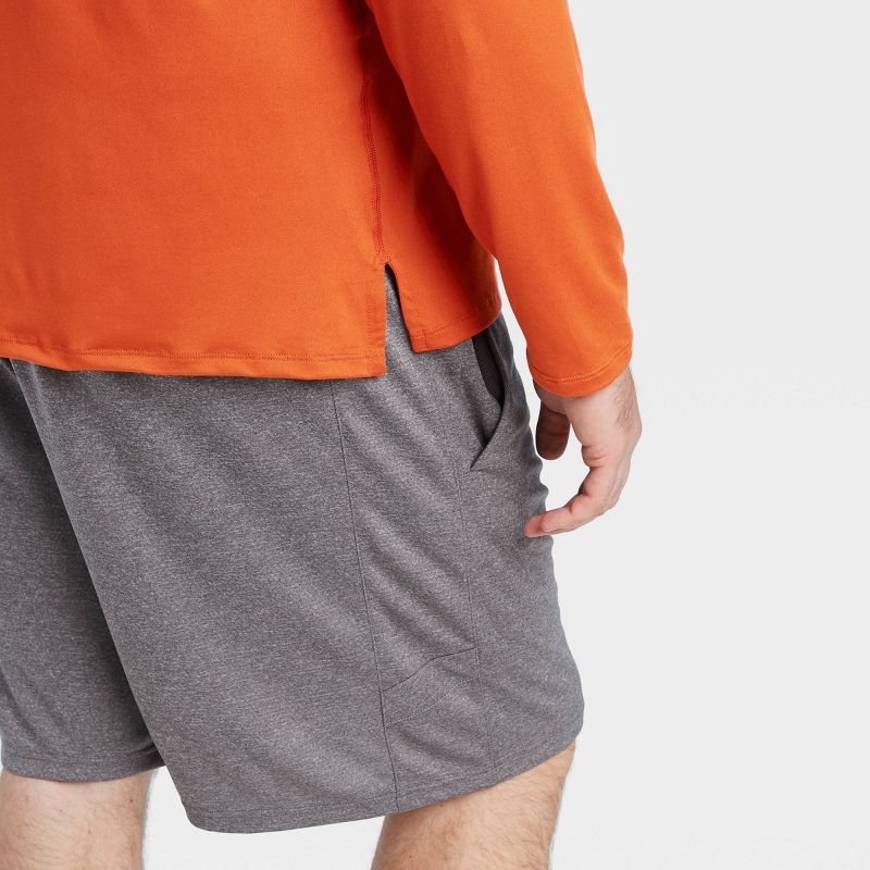 Men's Long Sleeve Performance T-Shirt - All in Motion™ Orange XXL