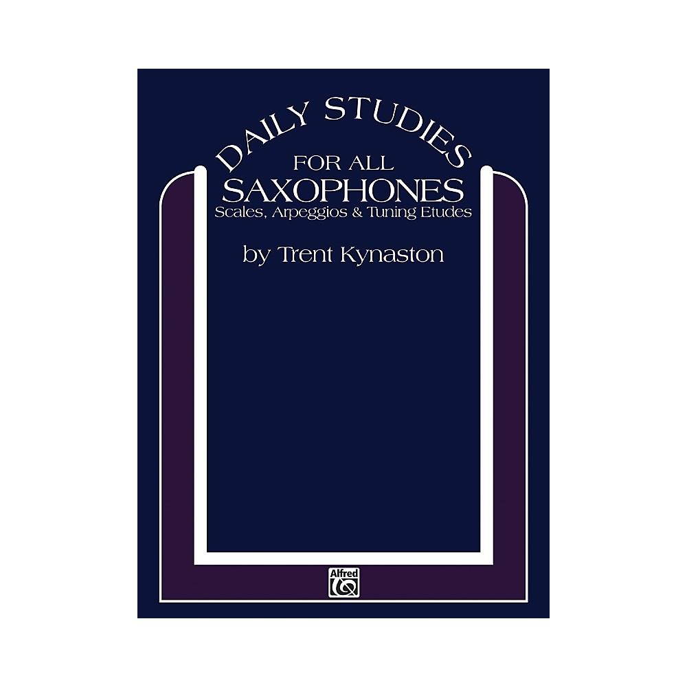 Alfred Publishing 00-SB115 Daily Studies for Saxophones - Music Book