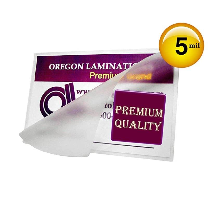 500 Small Index Card 3 x 5 Laminating Sleeves Hot Laminator Pouches 5 Mil