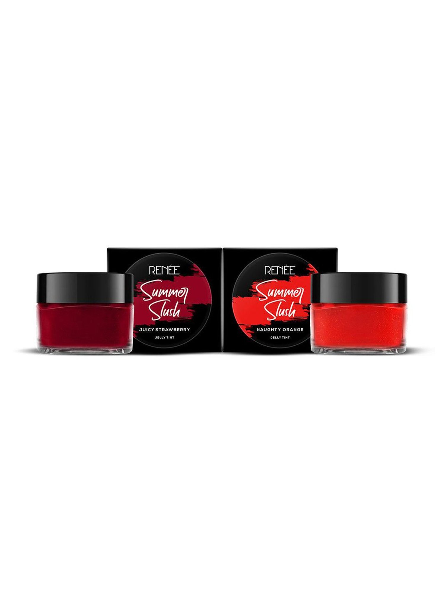 RENEE Summer Slush Jelly Tint Combo - Juicy Strawberry & Naughty Orange
