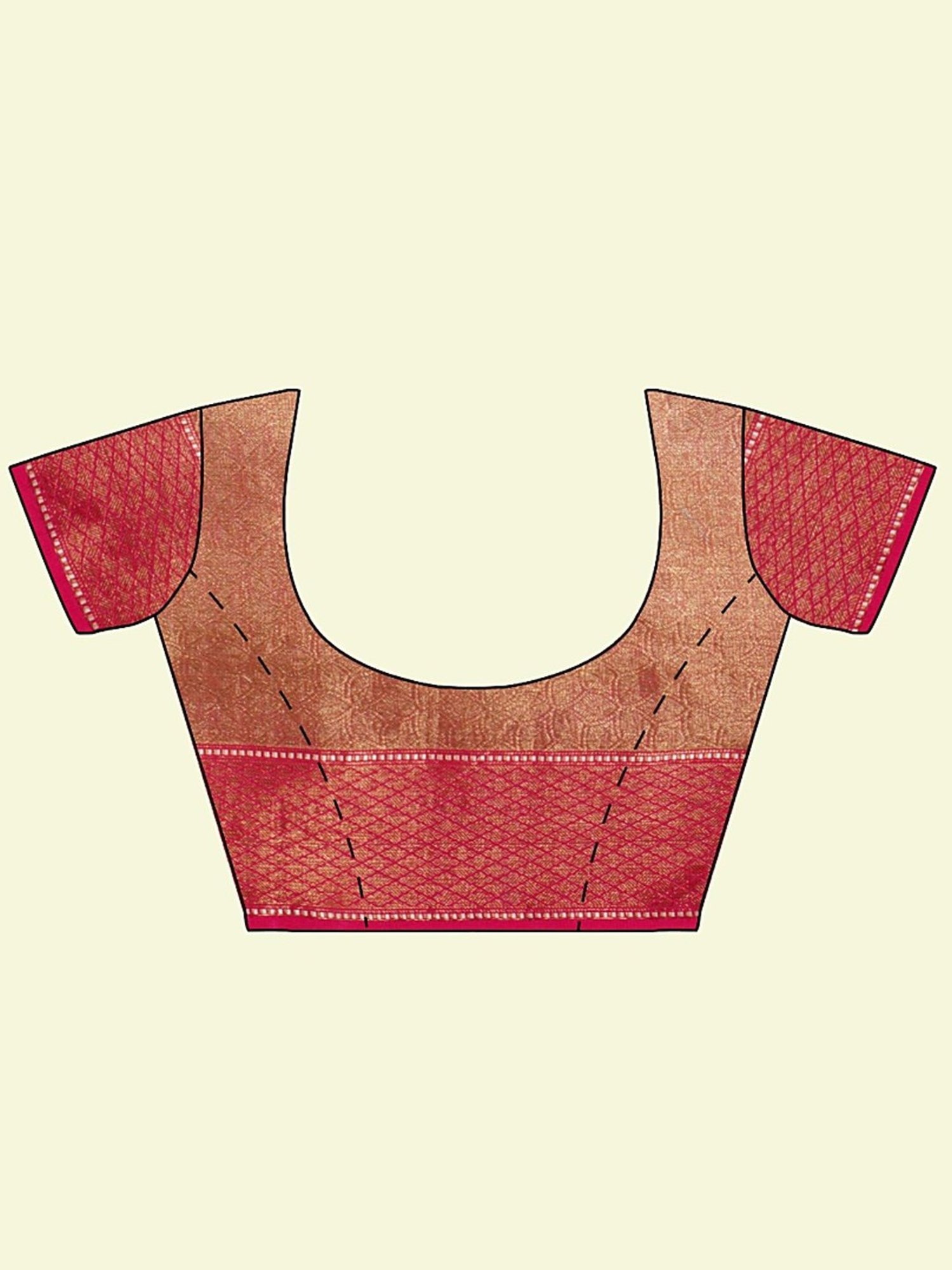 Banarasi Silk Works Green Cotton Woven Saree With Unstitched Blouse