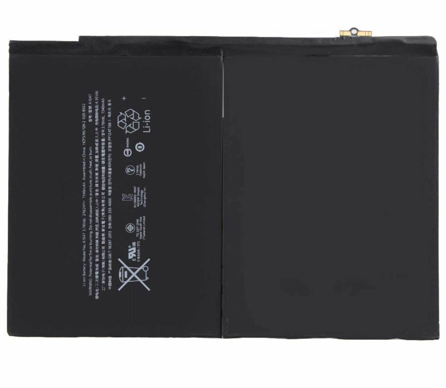 OEM Internal 3.76V A1547 A1566 A1567 Battery 7340mAh for Apple iPad Air 2 Tools