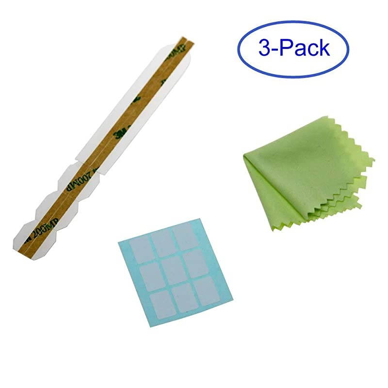 Slide Mount Tabs for Privacy Screen Adhesive Strips Tabs for Privacy Screen Replacement Set of Holder Tabs for Monitor or Laptop Privacy Filter3Pack