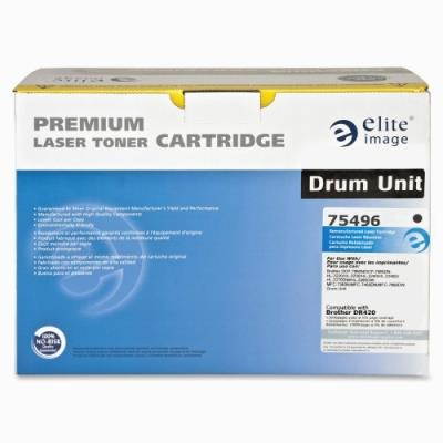 Elite Image 75496 Replacement Drum 12 000 Page Yield Black