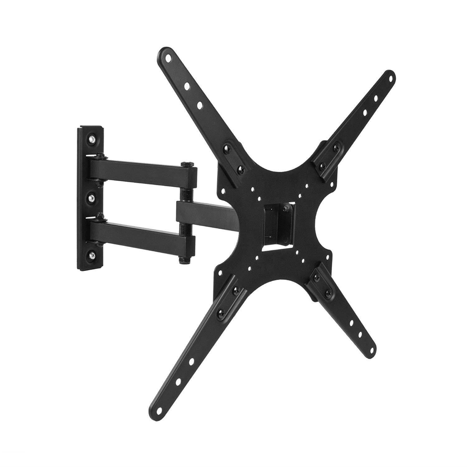 Expert Connect | TV Wall Mount Bracket | 17-55  | Full Motion Articulating | Swivel & Rotation Adjustment | Max VESA 400x400mm | for LED, LCD, OLED and Flat Screen TVs Up to 55 lbs