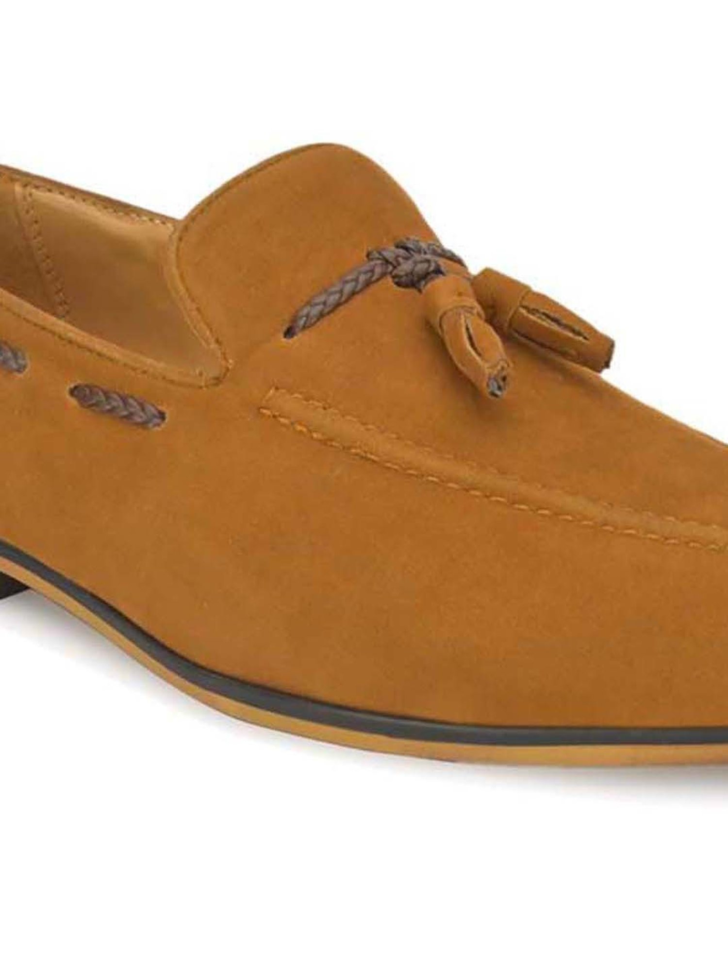 San Frissco Men's Tan Boat Shoes