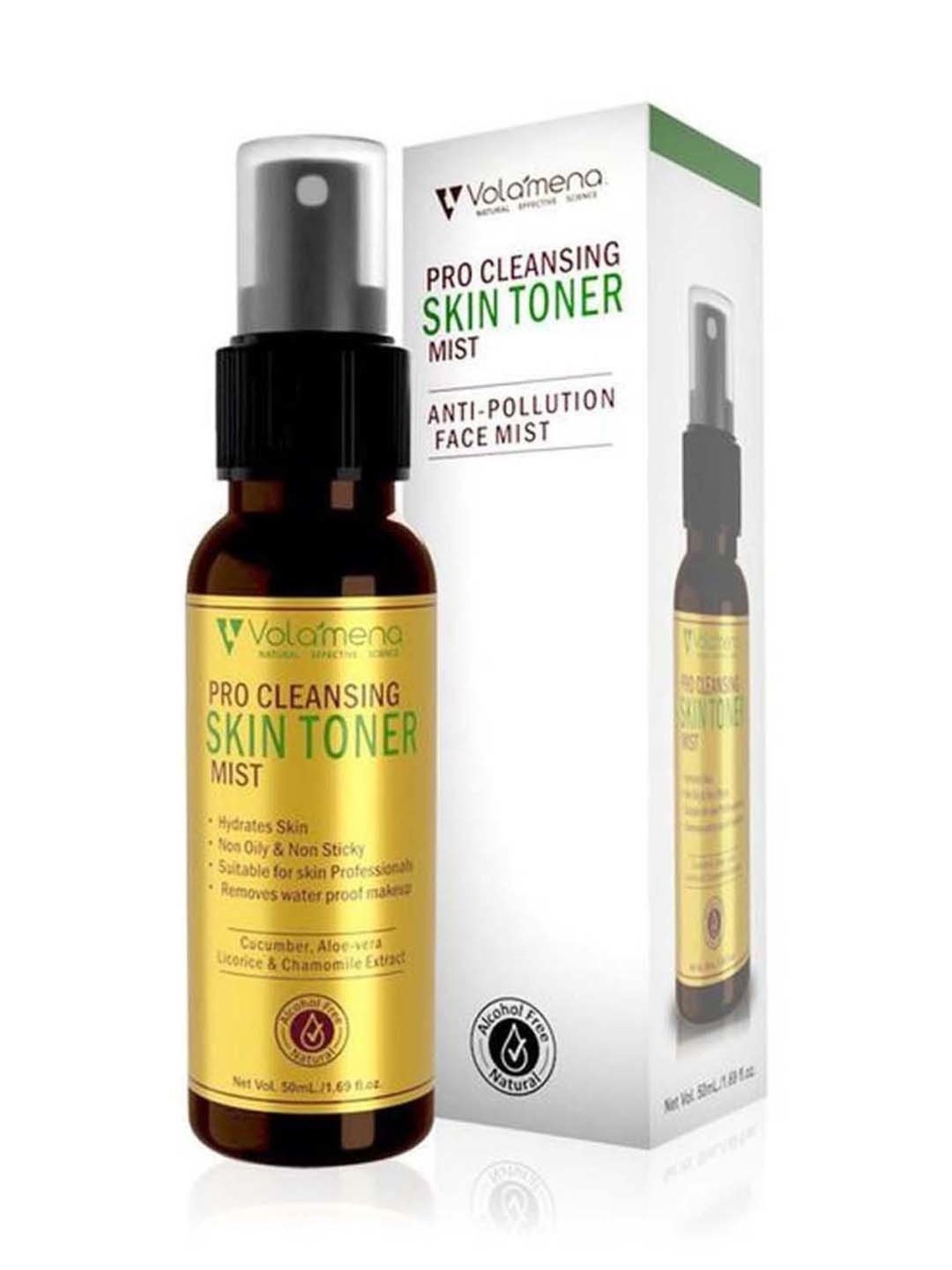 Volamena Pro Cleansing Skin Toner Mist - 50 ml