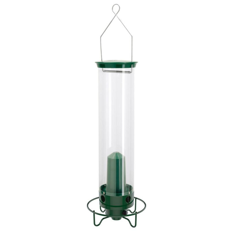 Droll Yankees Yankee Flipper Motorized Squirrel Proof Bird Feeder - Green - 21"