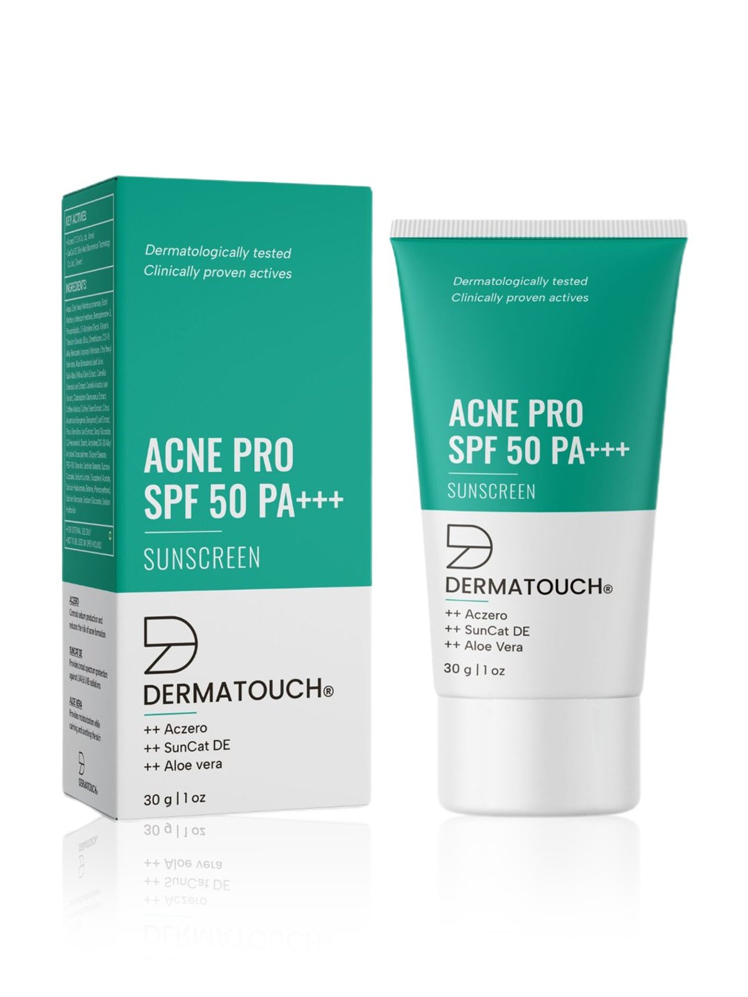 DERMATOUCH Acne Pro Sunscreen SPF 50 PA+++ - 30 gm