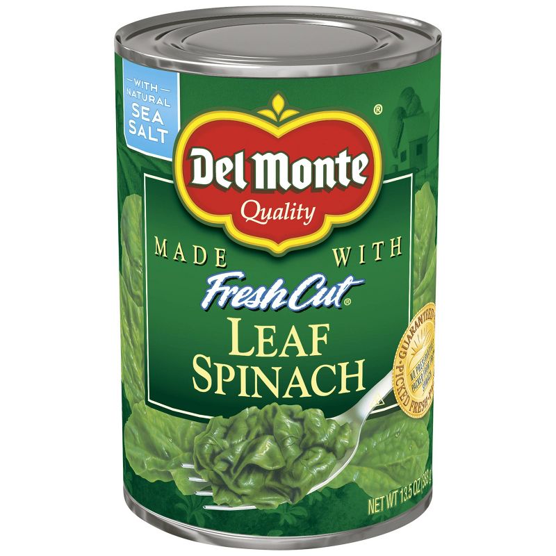 Del Monte Fresh Cut Whole Leaf Spinach 13.5oz