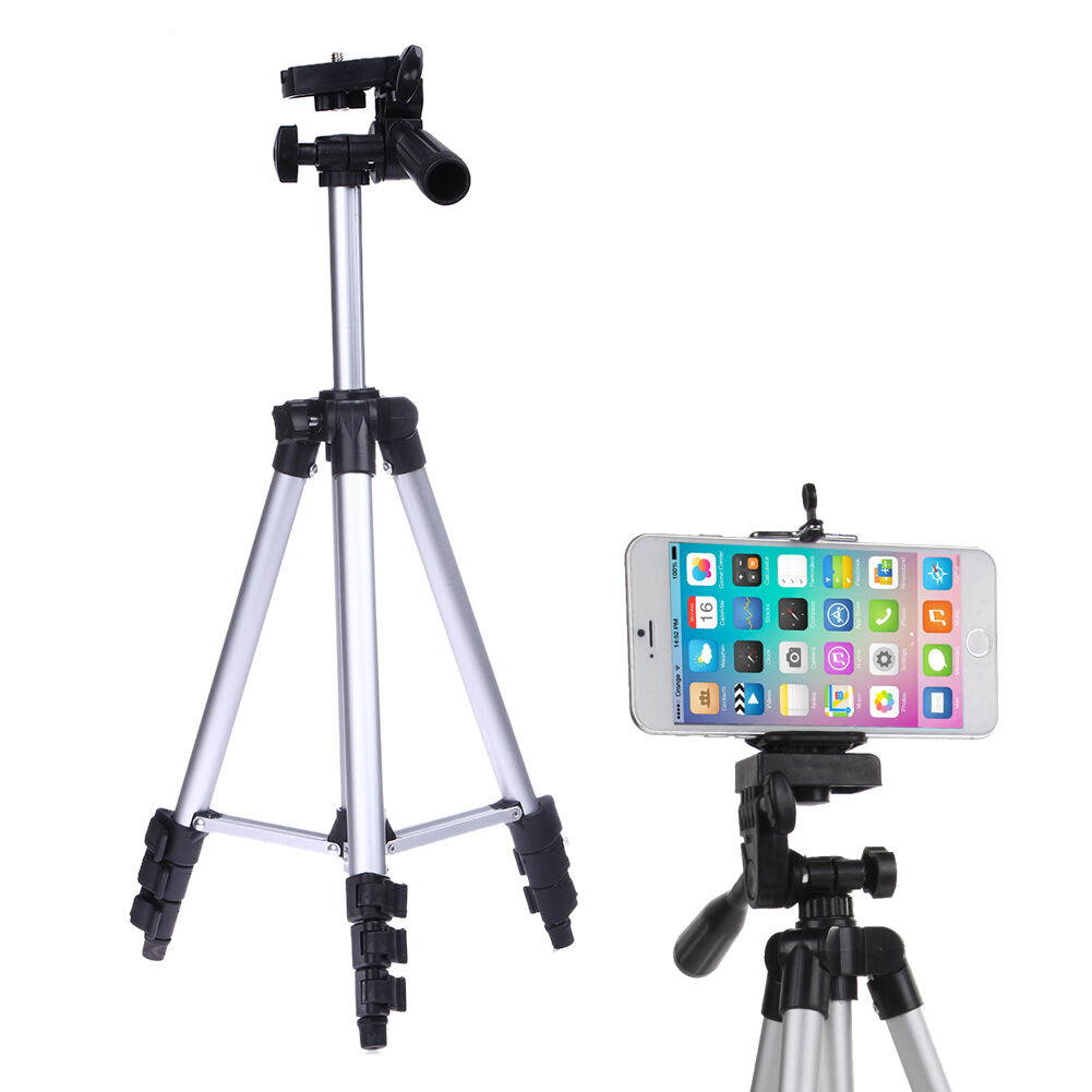 1M Tripod for Mobile Phone Tablet iPad Tripod for News Interview Live Speech Tripod
