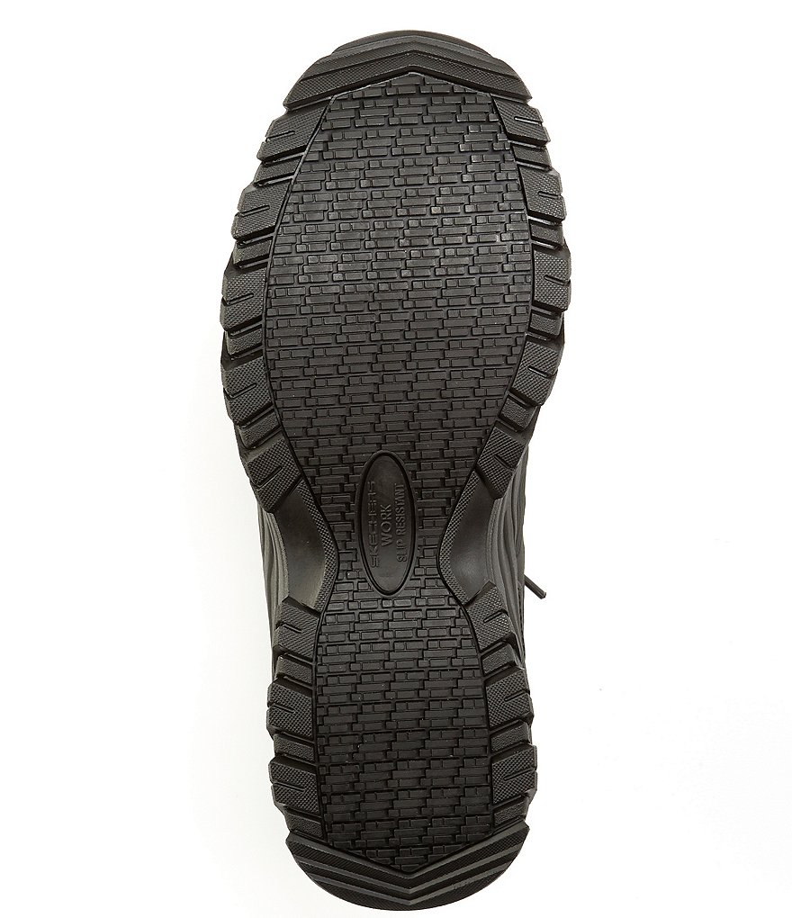 Skechers Men's Work Relaxed Fit Fannter SR Lace-Up Hikers