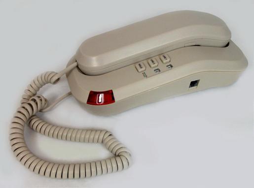 Scitec  Inc. Corded Telephone TLM-69159 TeleMatrix 2L Trimline Ash