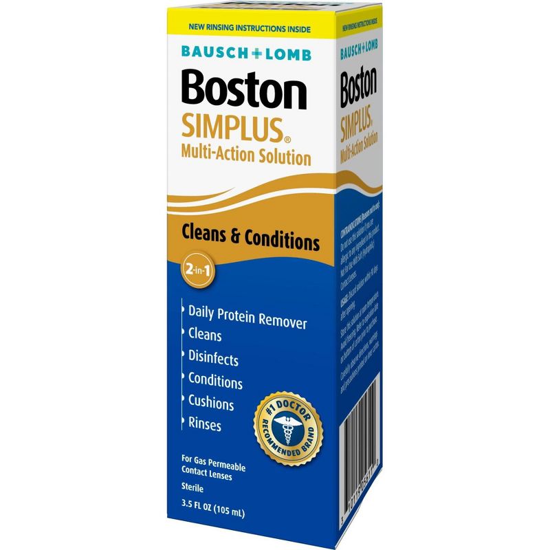 Boston Simplus Multipurpose Contact Lens Solution - 3.5 fl oz