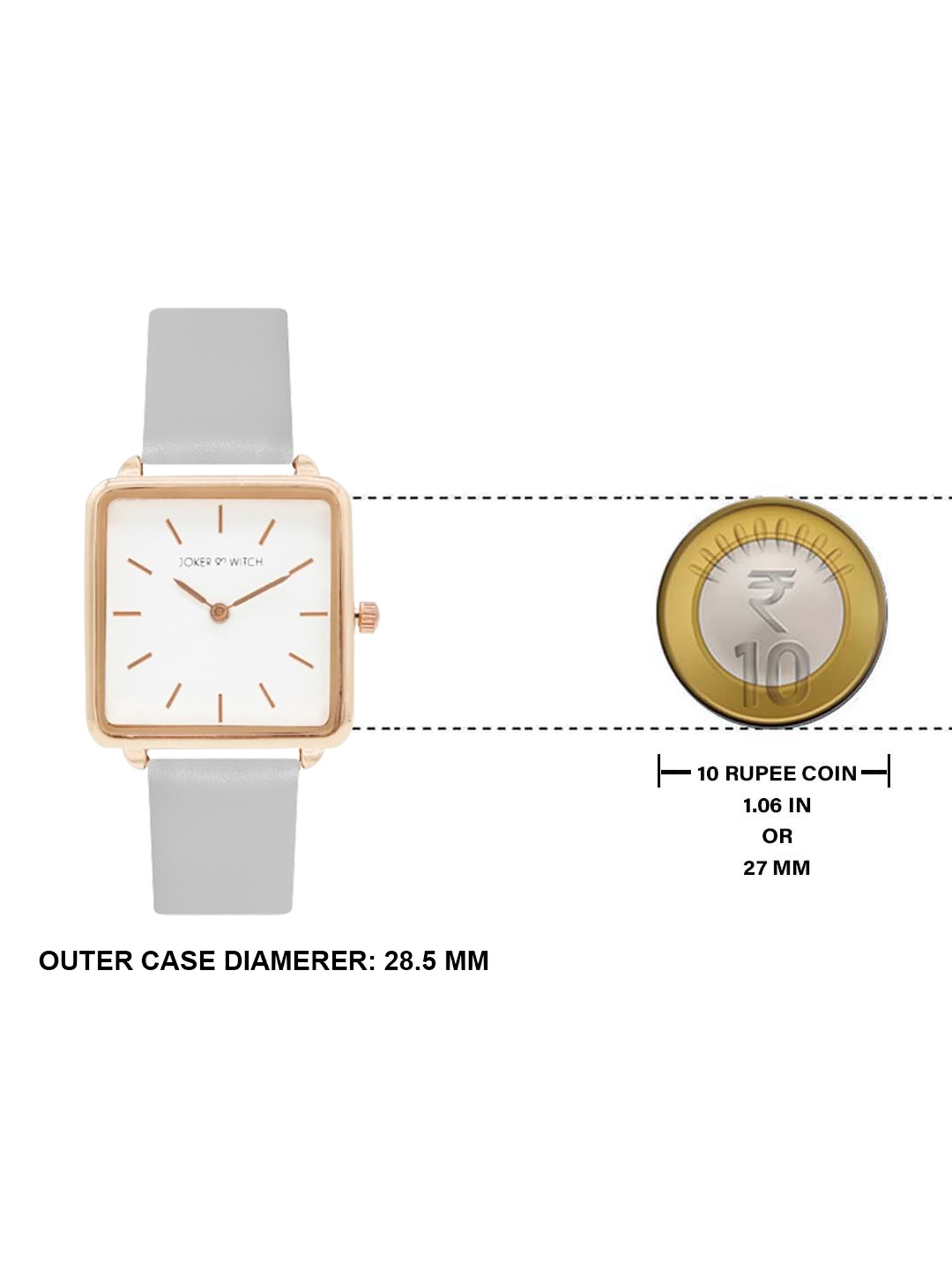 Joker & WItch JWLT569 Analog Watch for Women With Ring, Bracelet