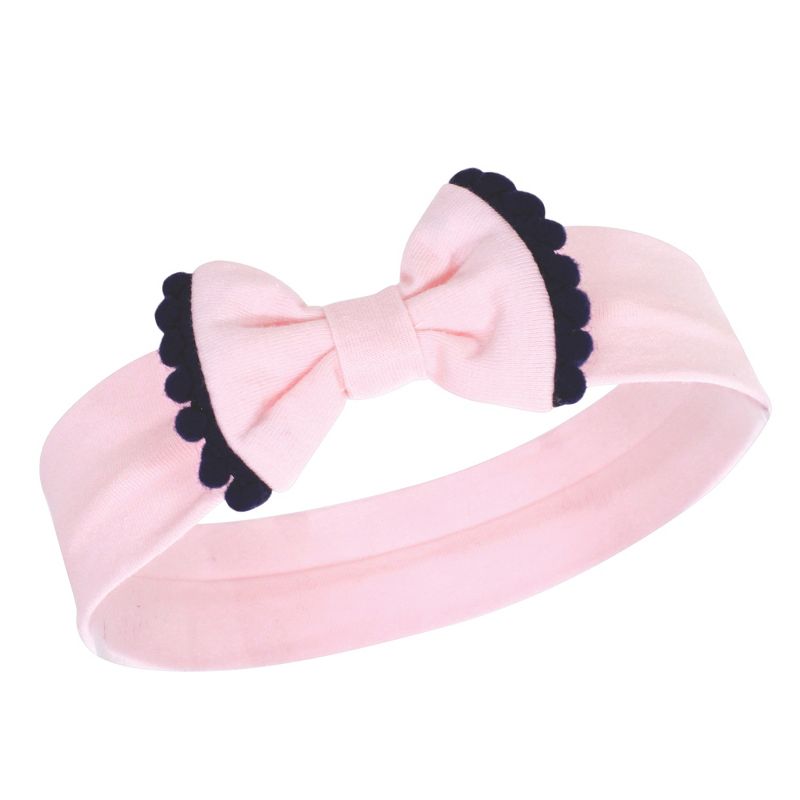 Hudson Baby Infant Girl Headband and Socks Giftset 6pc, Flamingo, One Size